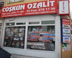 COŞKUN OZALİT FOTOKOPİ VE KIRTASİYE MATBAACILIK SAN TİC LTD ŞTİ