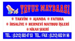 Yavuz Matbaası logosu